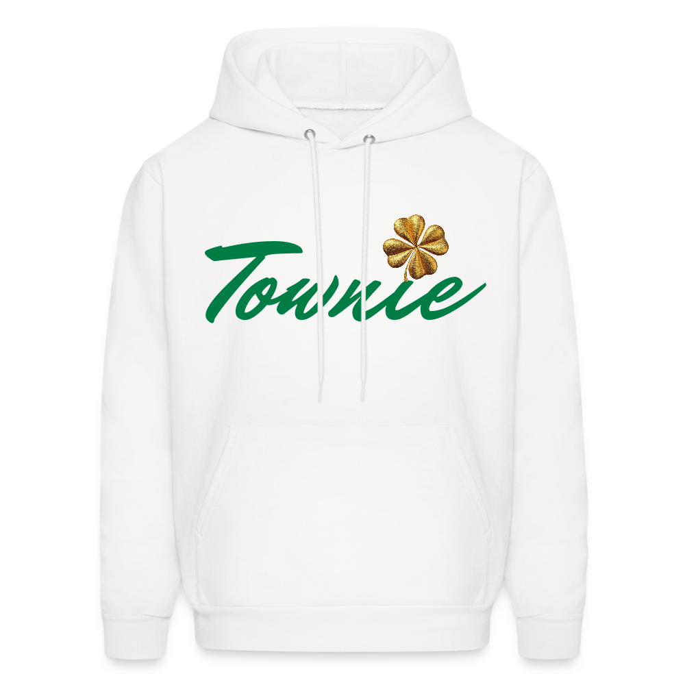 TOWNIE Men's Hoodie - white