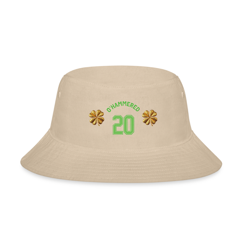 O'HAMMERED Bucket Hat - cream