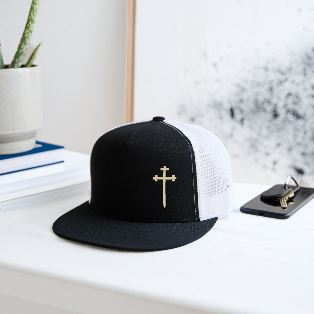 CROSS Eco Trucker Cap - black/white