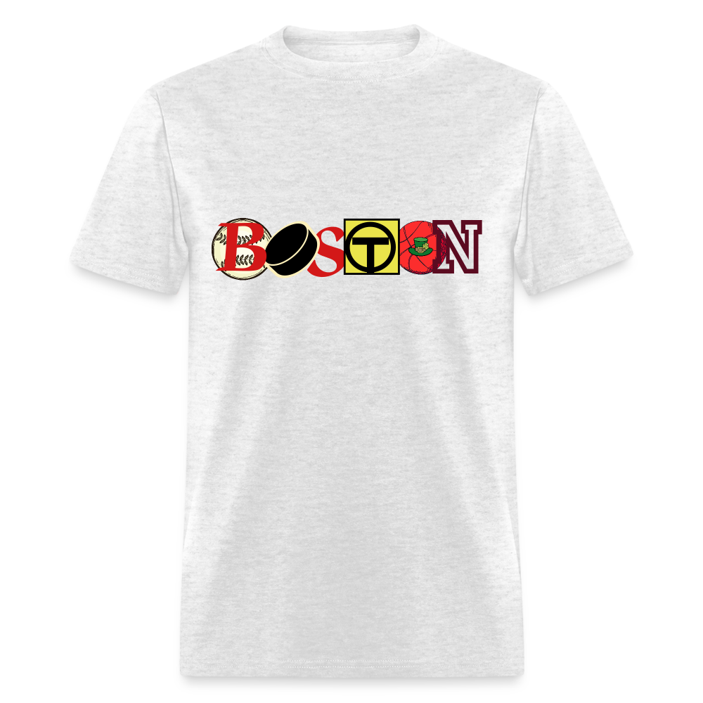 BOSTON Unisex Classic T-Shirt - light heather gray