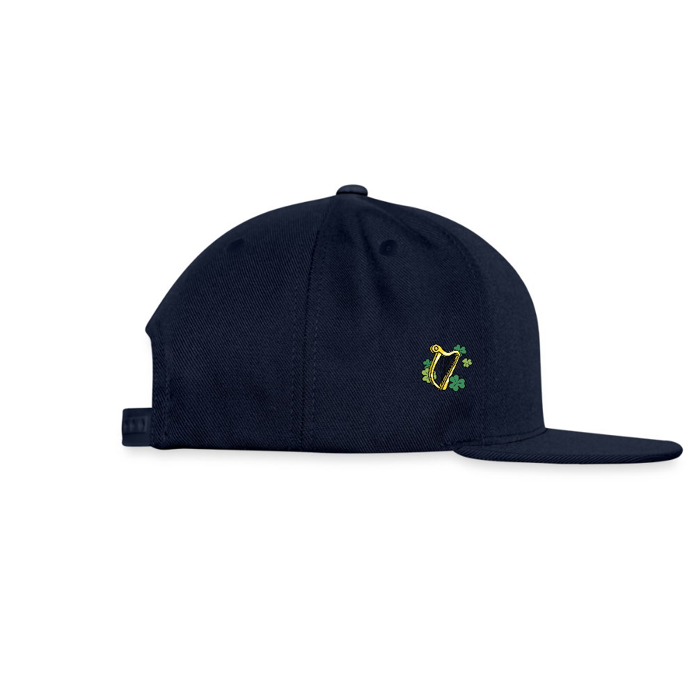 TOWNIE Snapback Baseball Cap - navy