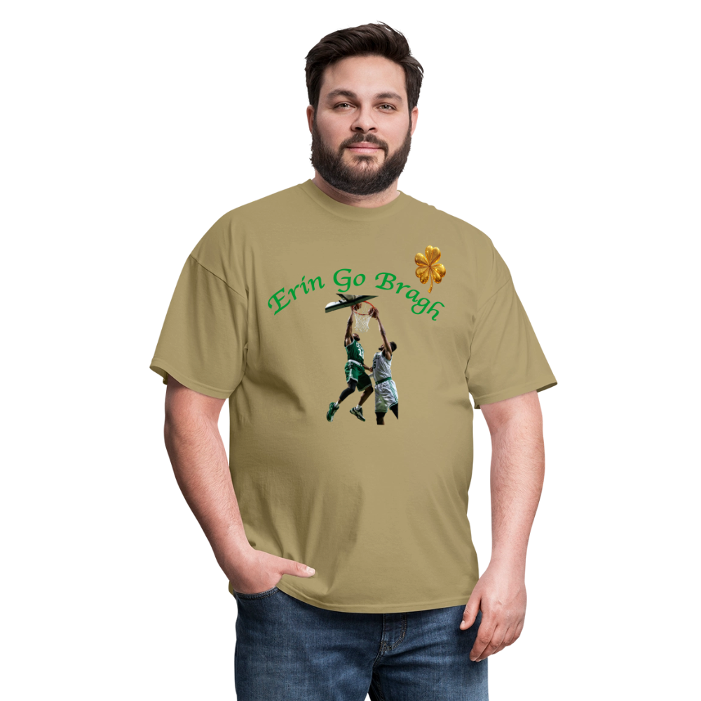 ERIN GO BRAGH BASKETBALL Unisex Classic T-Shirt - khaki