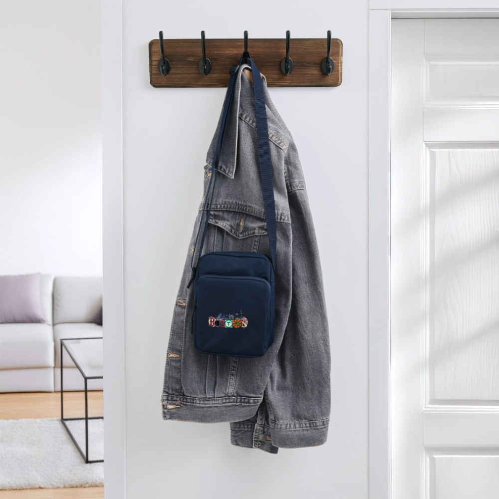 BOSTON SKYLINE AUTHENTIC Upright Crossbody Bag - navy