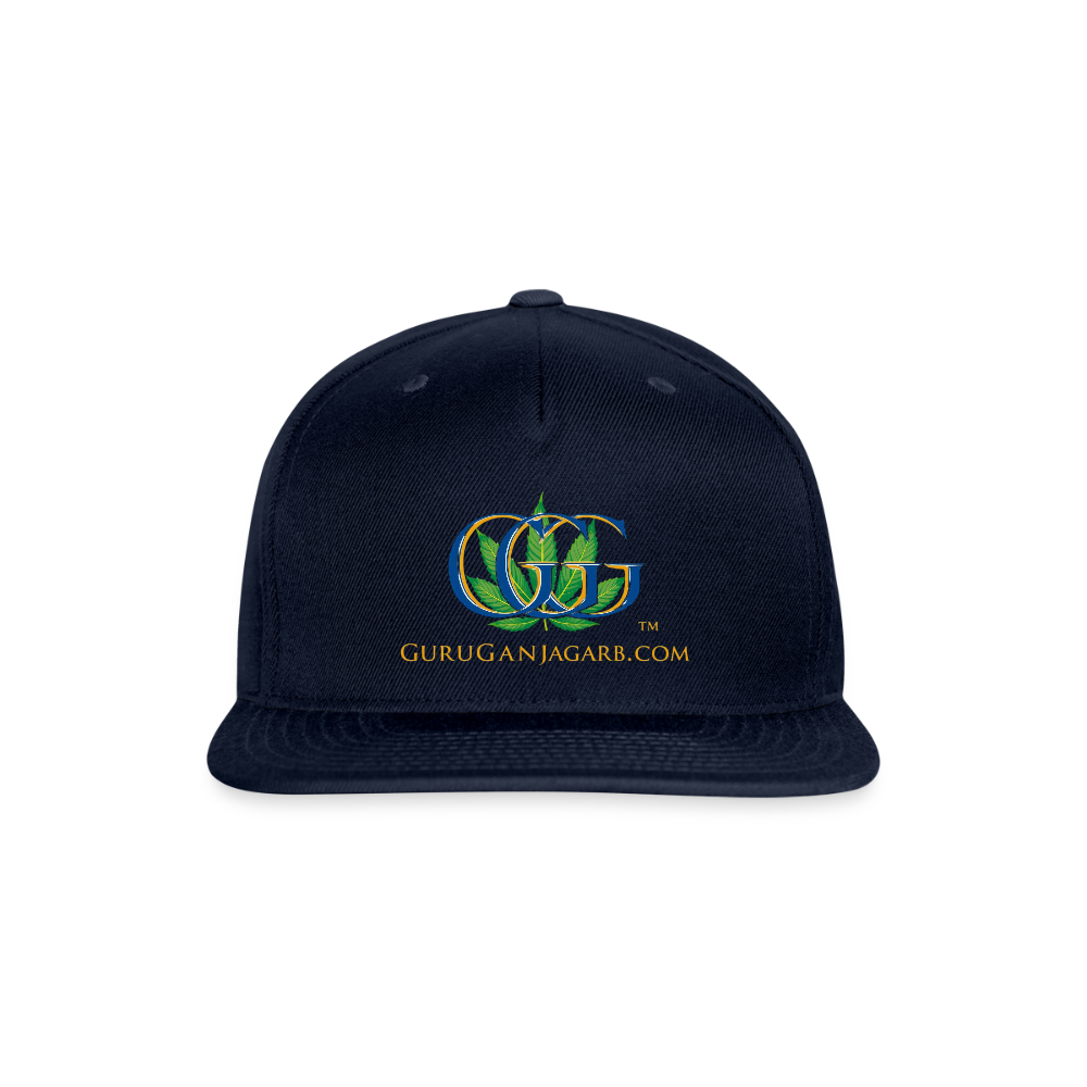 GGG YP Snapback Baseball Cap - navy