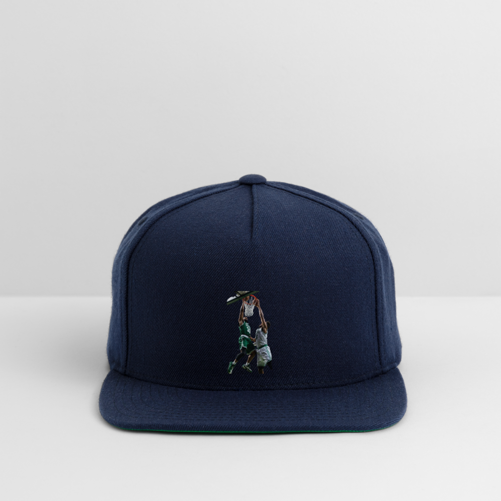 GOAL TENDING Snapback Baseball Cap - navy