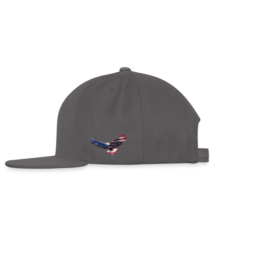 THE BOSTON / EAGLES Authentic Snapback Baseball Cap - dark grey