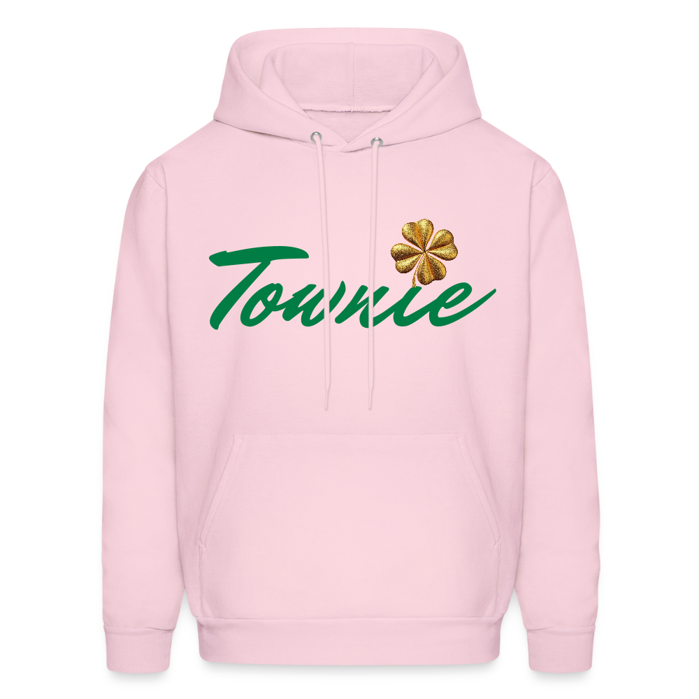 TOWNIE Men's Hoodie - pale pink