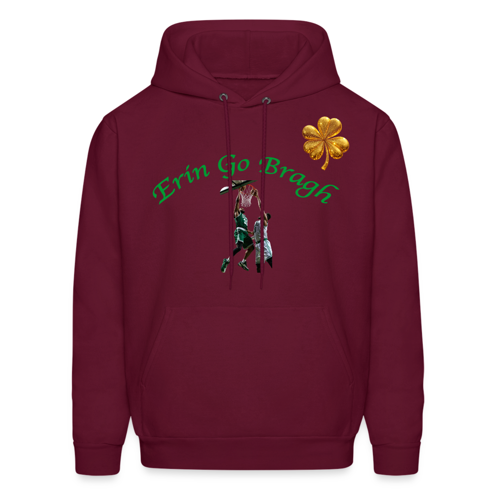 ERIN GO BRAGH DOUBLE GOLD 1 Men's Hoodie - burgundy