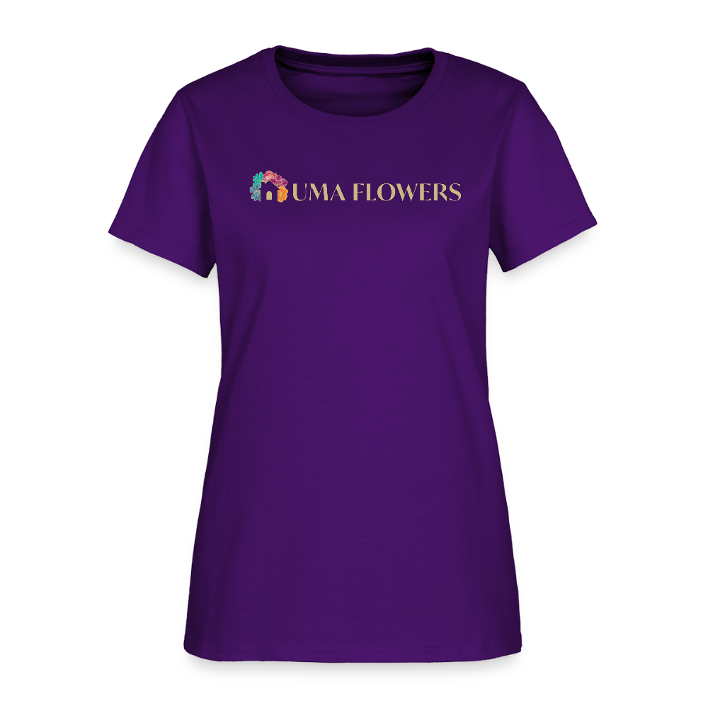 UMA FLOWERS Women's T-Shirt - purple