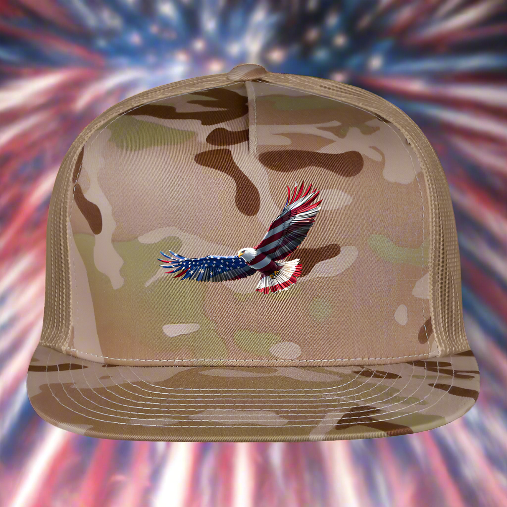 SOARING EAGLE CAMO Trucker Hat - MultiCam\tan