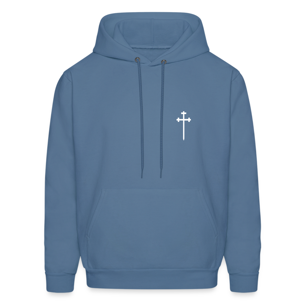 CROSS Men's Hoodie - denim blue