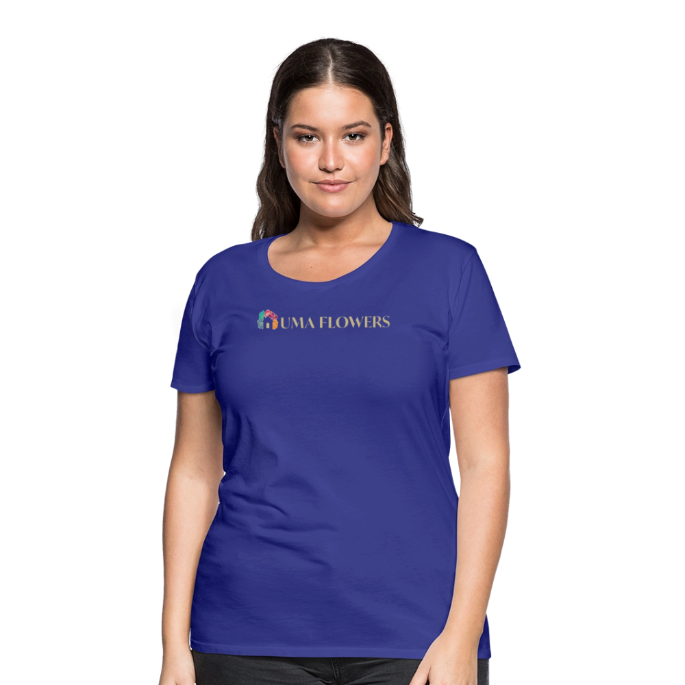 UMA FLOWERS Women’s Premium T-Shirt - royal blue
