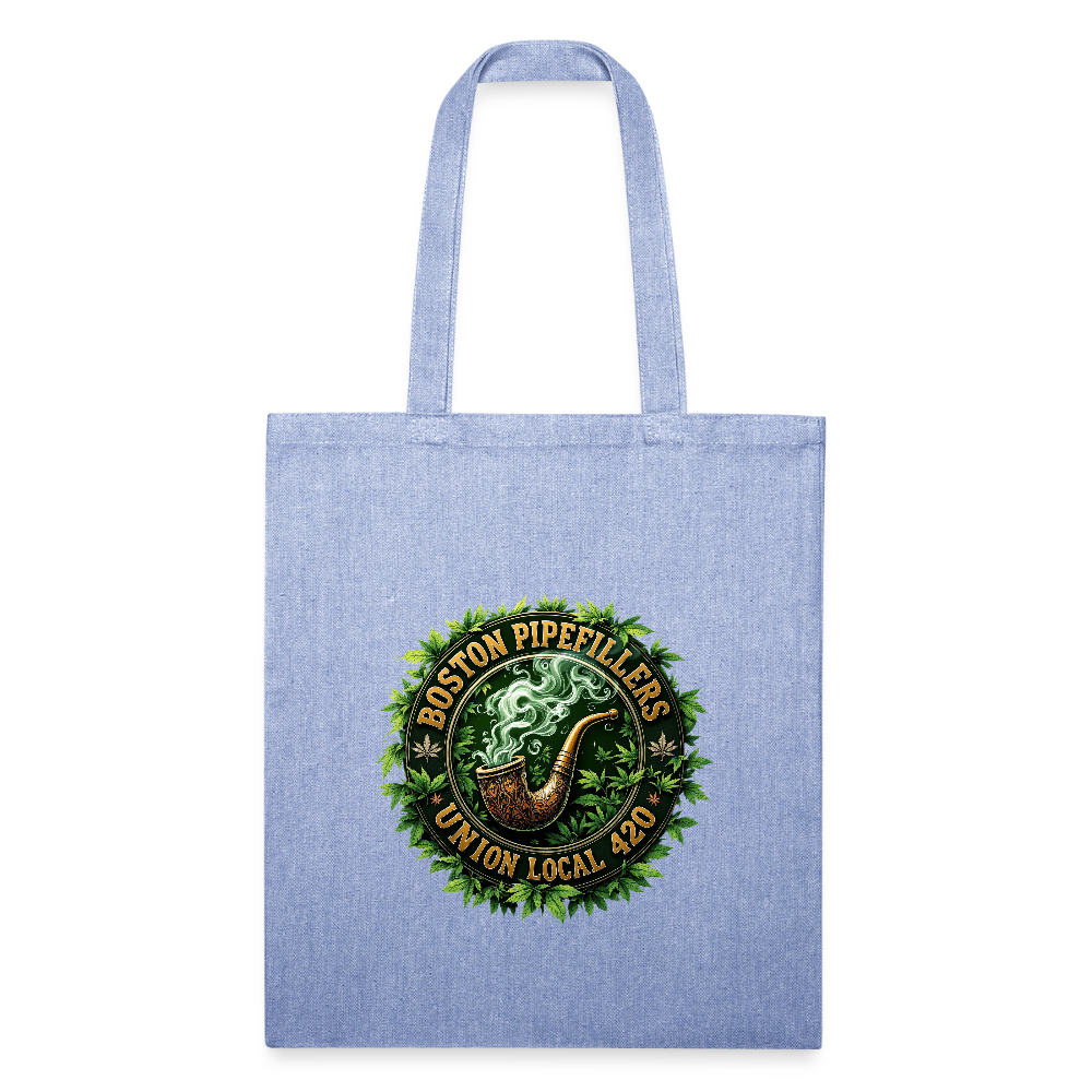 THE ORIGINAL BOSTON PIPEFILLERS UNION 420 Recycled Tote Bag - light Denim