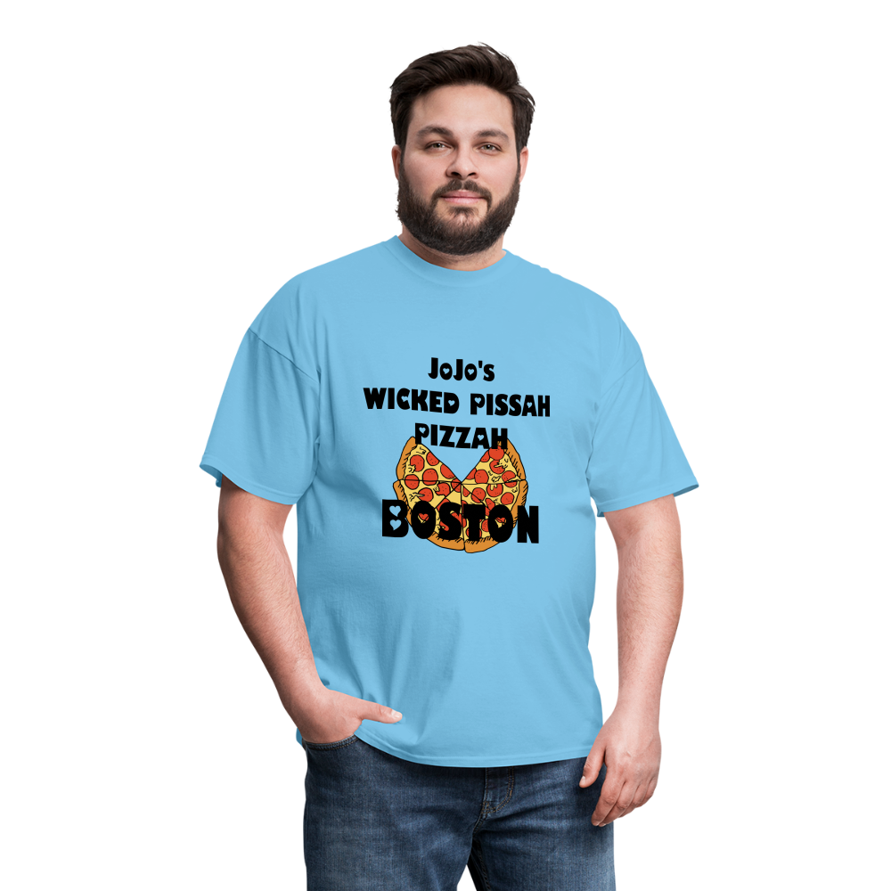 SIE CAPS JoJo's WICKED PISSAH PIZZAH BOSTON Unisex Classic T-Shirt - aquatic blue
