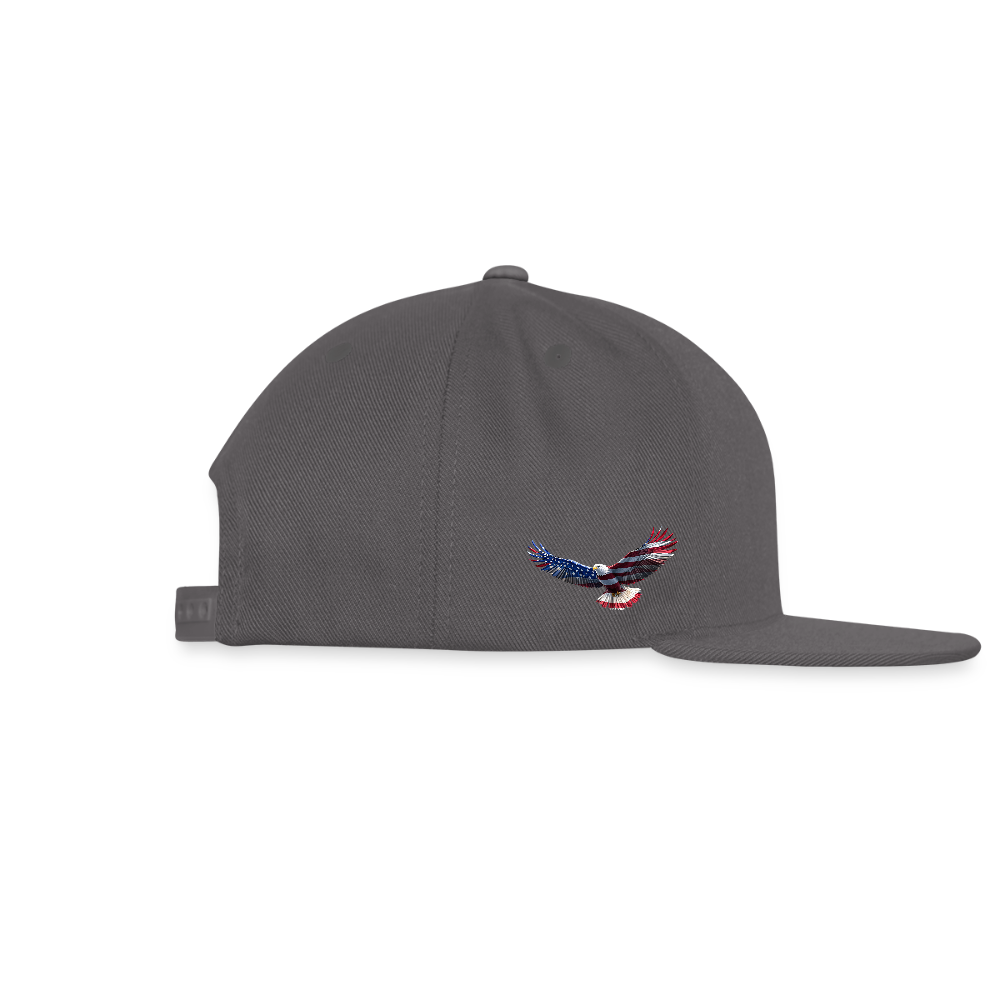 THE BOSTON / EAGLES Authentic Snapback Baseball Cap - dark grey