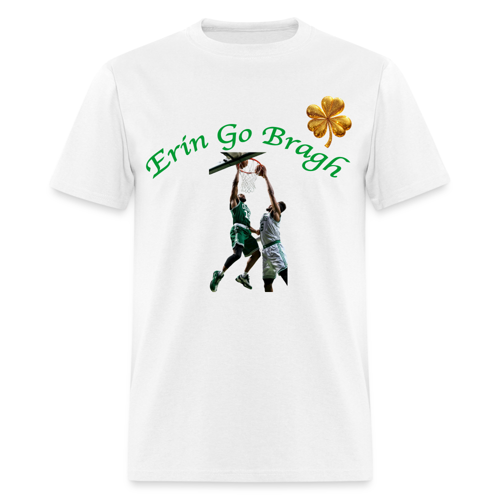 ERIN GO BRAGH BASKETBALL Unisex Classic T-Shirt - white