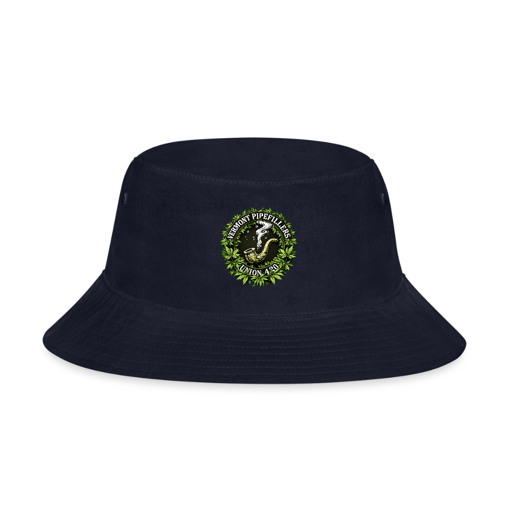 THE ORIGINAL BOSTON PIPEFILLERS UNION LOCAL 420 Bucket Hat - navy