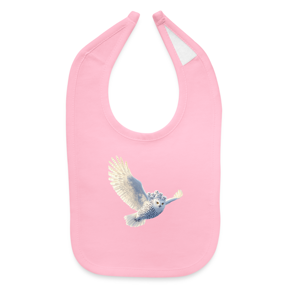 HOOTIE Baby Bib - light pink