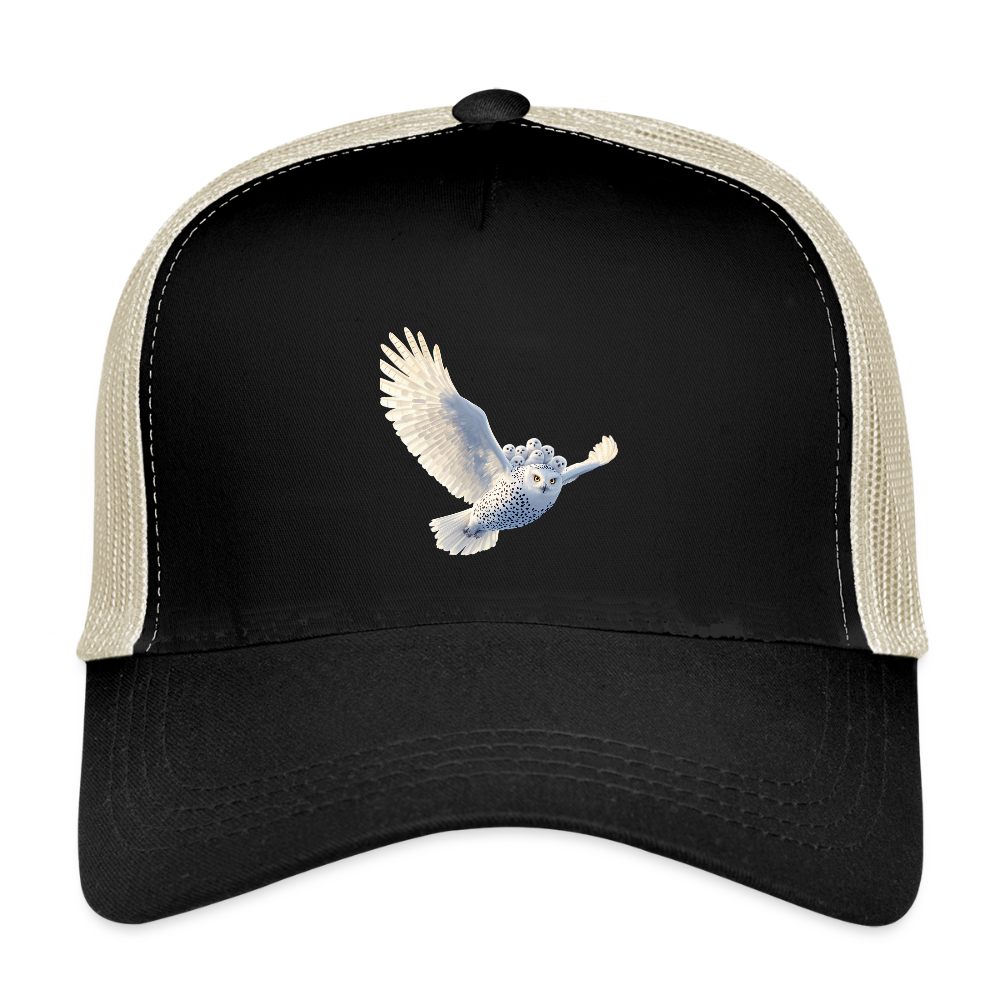 HOOTIE Eco Trucker Cap - black/oyster