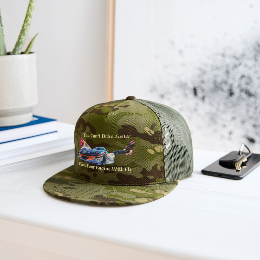 Drive Faster Digger 3 Trucker Hat - MultiCam\green