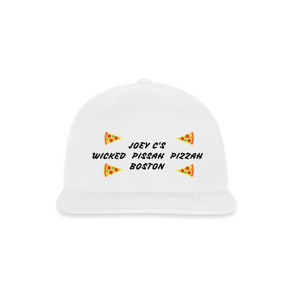SIE CAPS WICKED PISSAH PIZZAH Original Snapback Baseball Cap - white