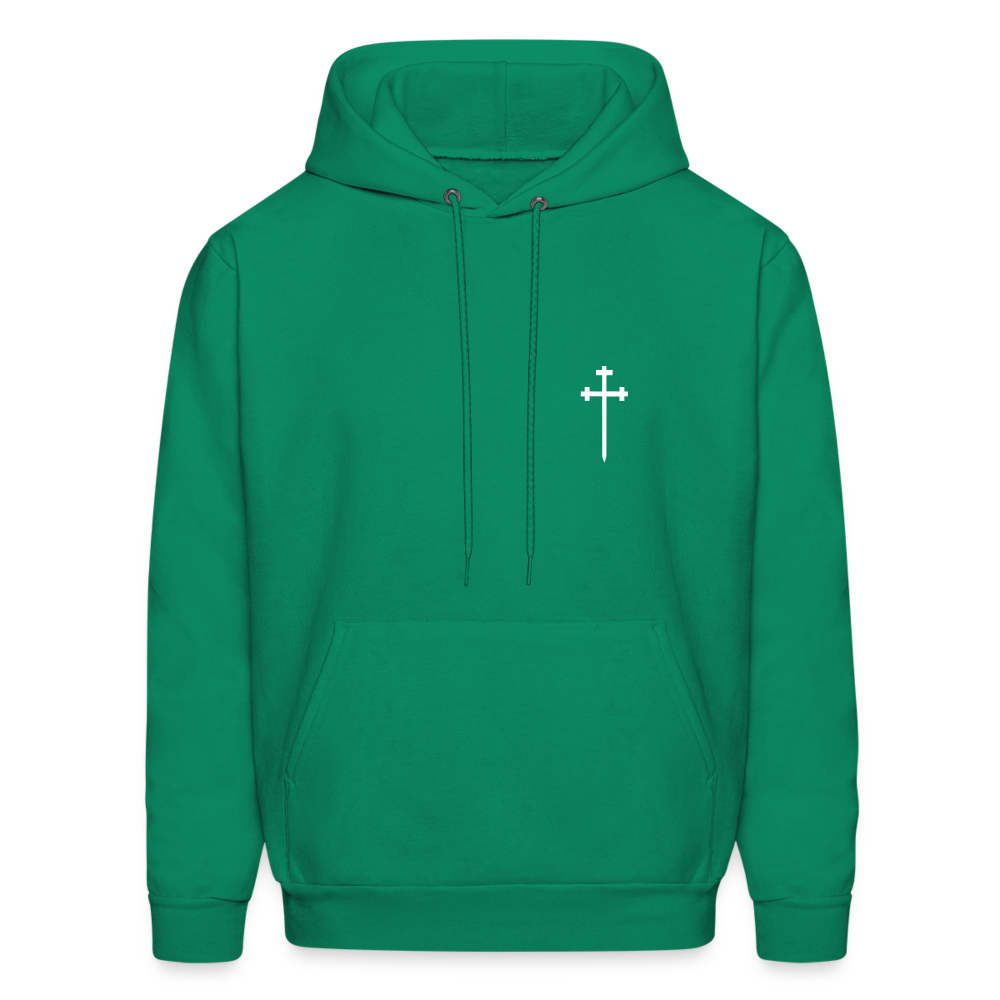 CROSS Men's Hoodie - kelly green