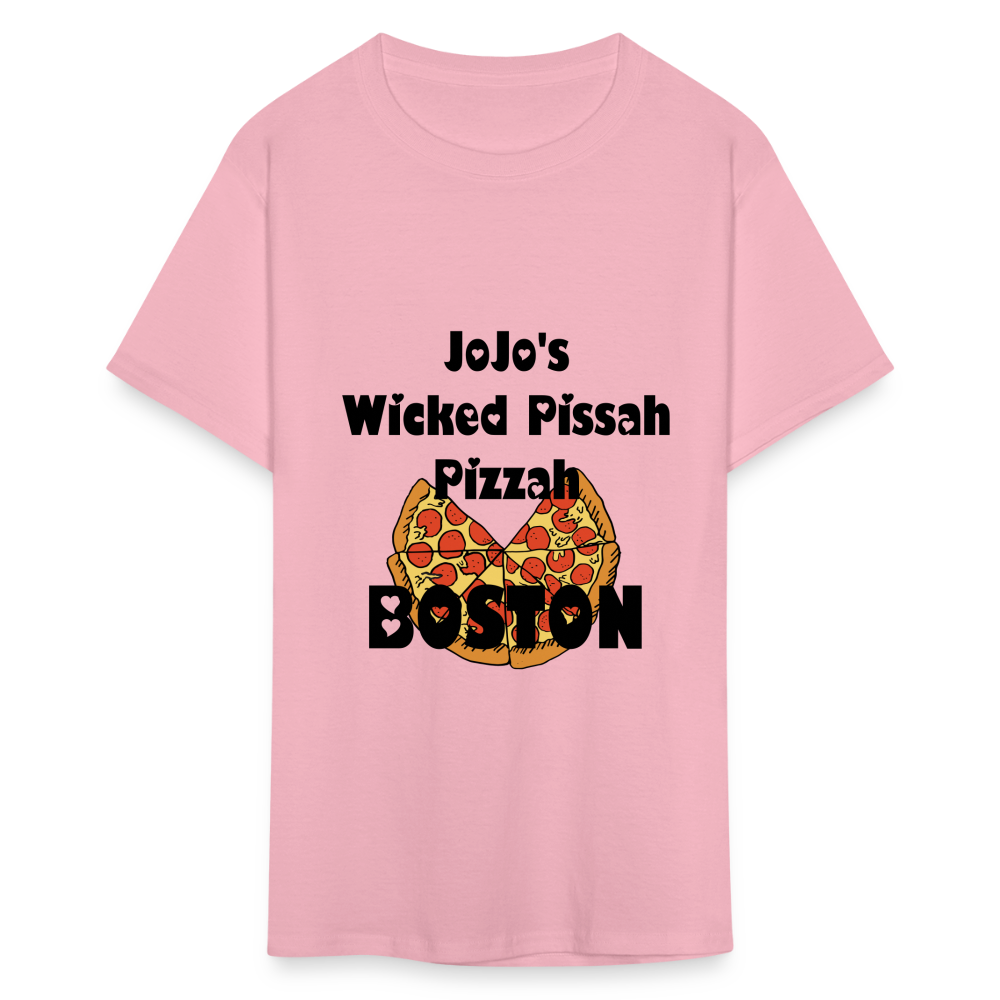SIE CAPS JoJo's WICKED PASSAH PIZZAH BOSTON Classic T-Shirt - pink