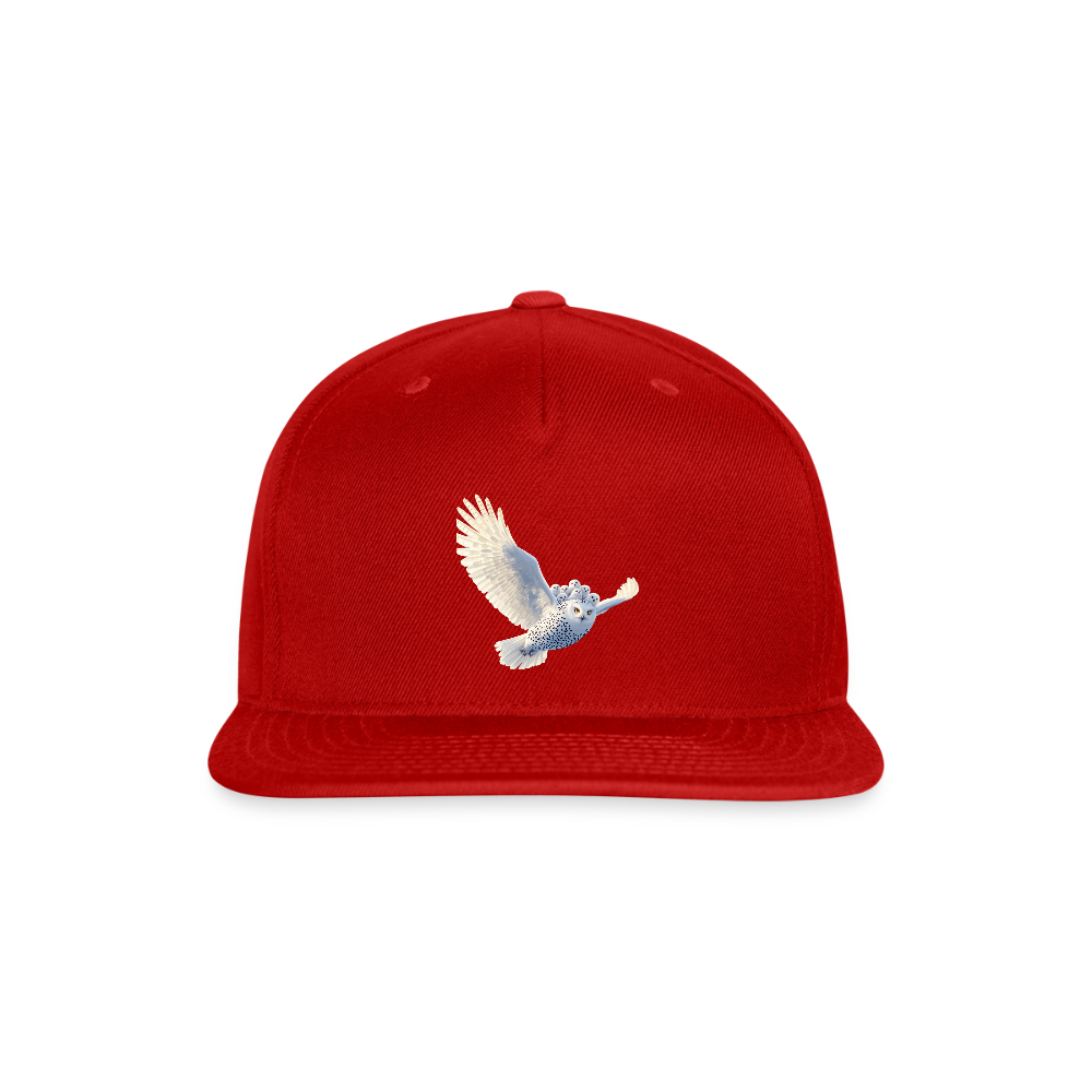 HOOTIE AUTHENTIC Snapback Baseball Cap - red