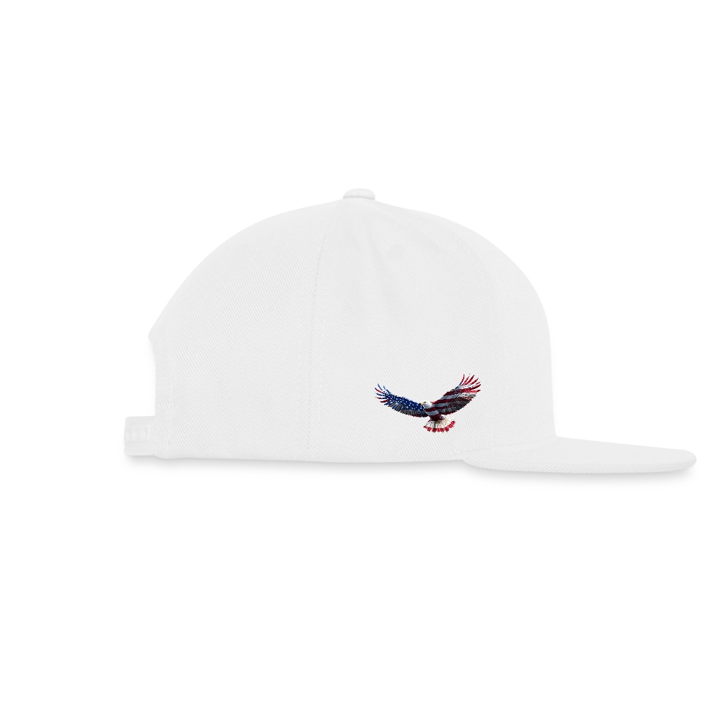 THE BOSTON / EAGLES Authentic Snapback Baseball Cap - white