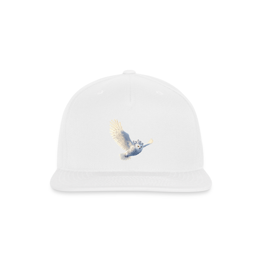 HOOTIE AUTHENTIC Snapback Baseball Cap - white