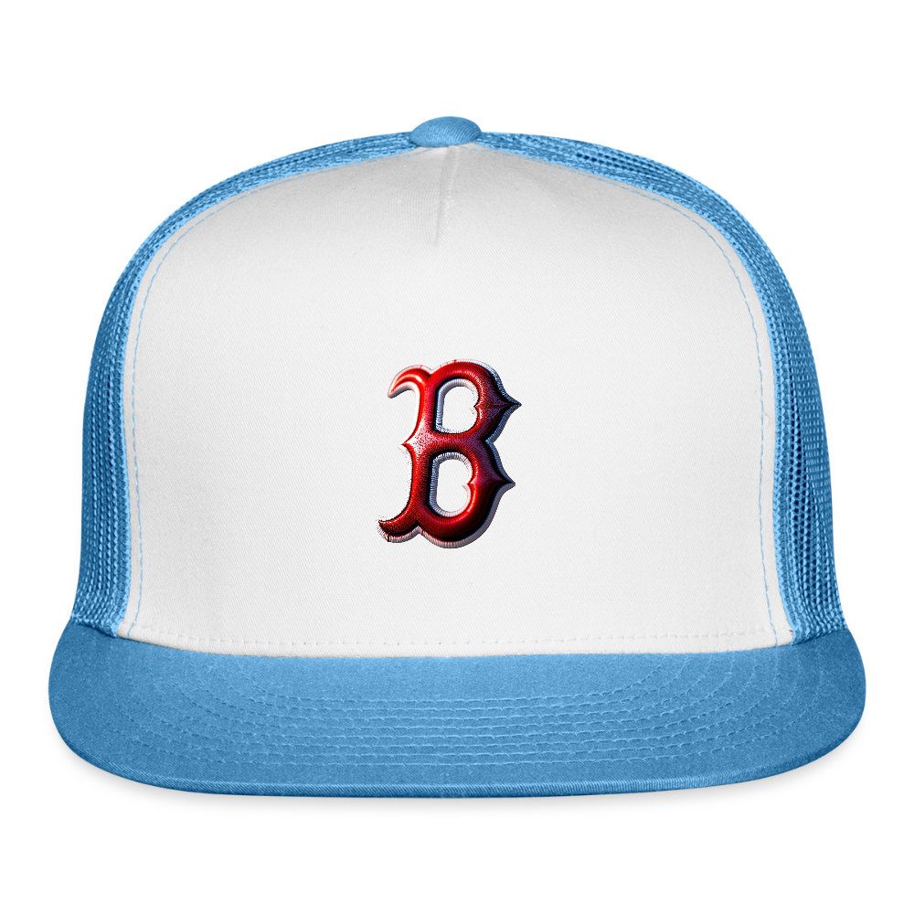 THE BIG B Trucker Hat - white/blue
