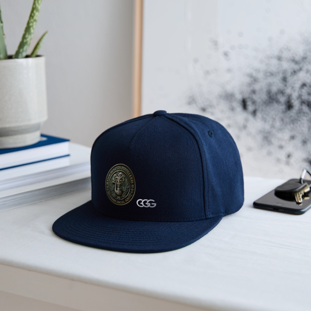 MASS PIEFILLERS UNION 420 Snapback Baseball Cap - navy