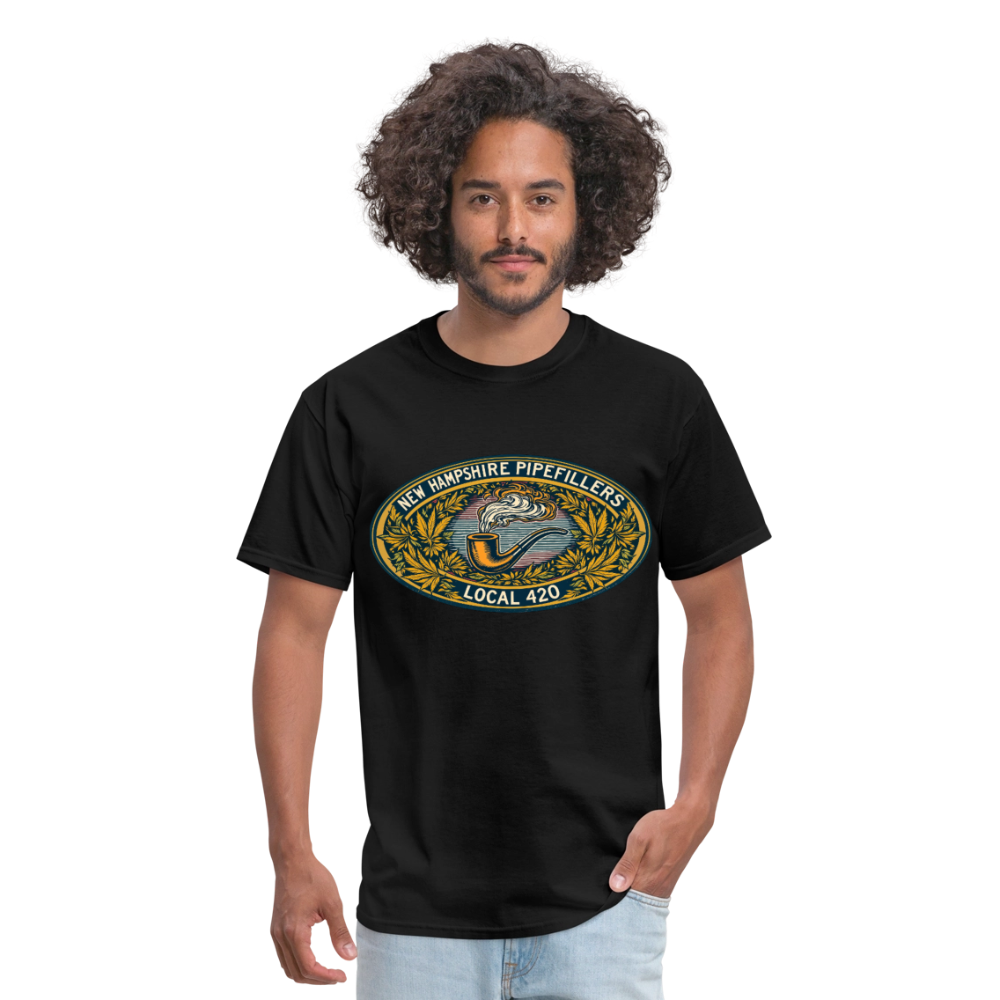 NEW HAMPSHIRE PIPEFILLERS UNION LOCAL 420 Unisex Classic T-ShirtUnisex Classic T-Shirt - black