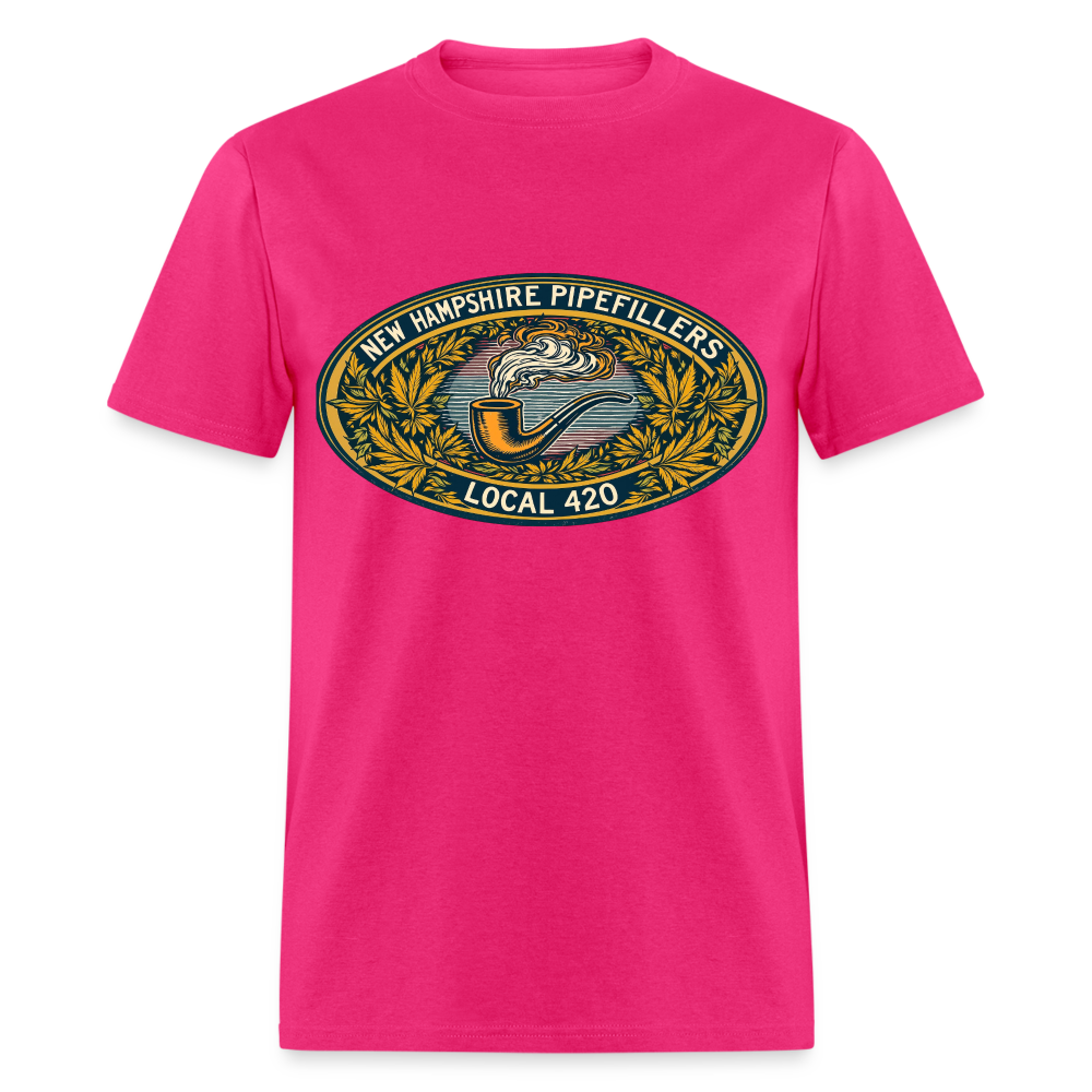 NEW HAMPSHIRE PIPEFILLERS UNION LOCAL 420 Unisex Classic T-ShirtUnisex Classic T-Shirt - fuchsia