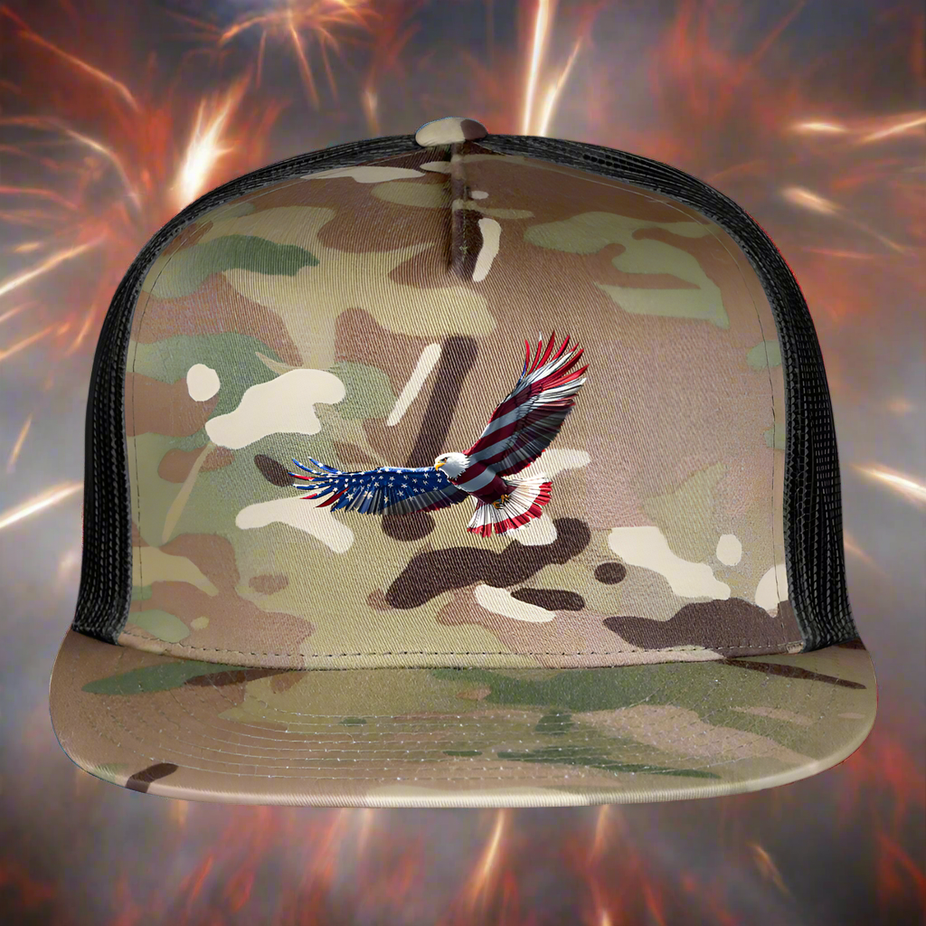 SOARING EAGLE CAMO Trucker Hat - MultiCam\black