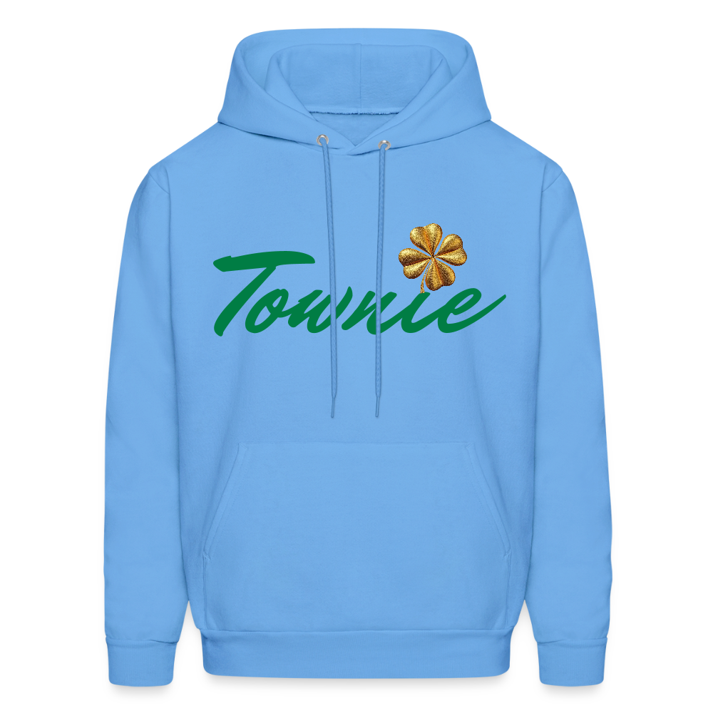 TOWNIE Men's Hoodie - carolina blue