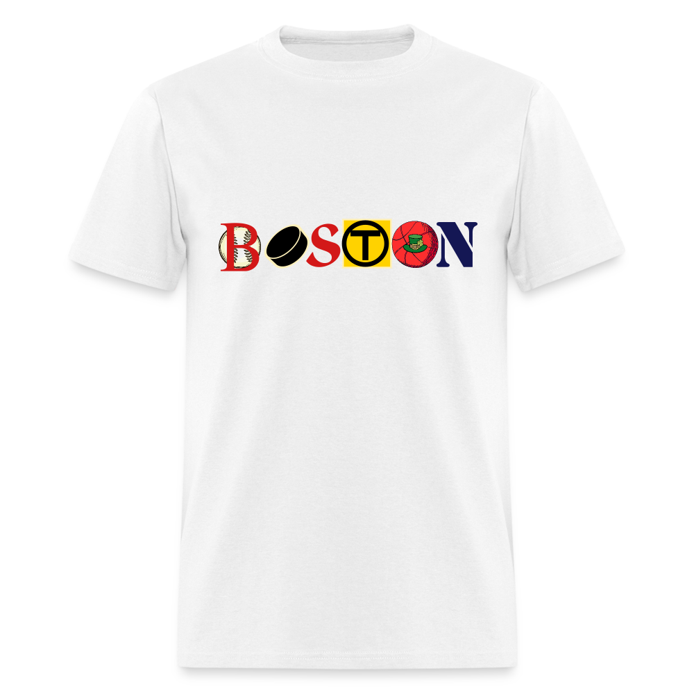 THE BOSTON Unisex Classic T-Shirt - white