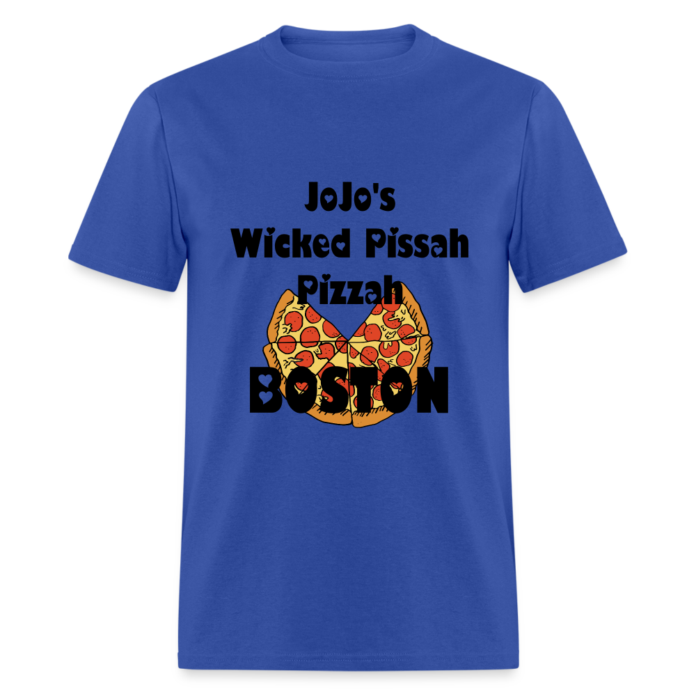 SIE CAPS JoJo's WICKED PASSAH PIZZAH BOSTON Classic T-Shirt - royal blue