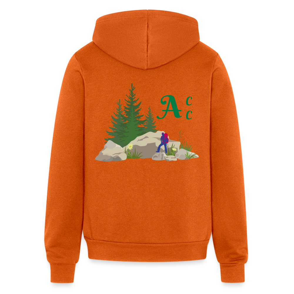 SIE CAPS "AMHERST NH CC" Bella + Canvas Unisex Full Zip Hoodie - autumn