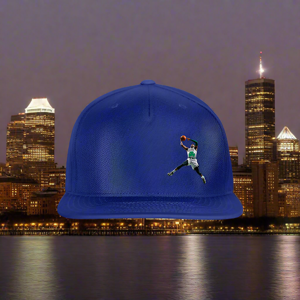 BOSTON SKYLINE JUMPBALL The Original Snapback Baseball Cap - royal blue