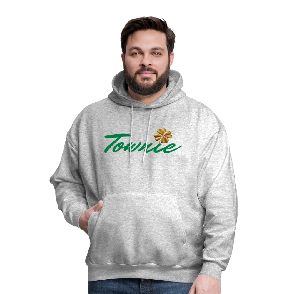 TOWNIE Men's Hoodie - heather gray