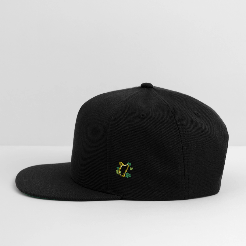 TOWNIE Snapback Baseball Cap - black