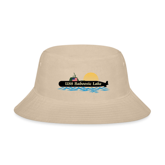 USS BABOOSIC LAKE Bucket Hat - cream