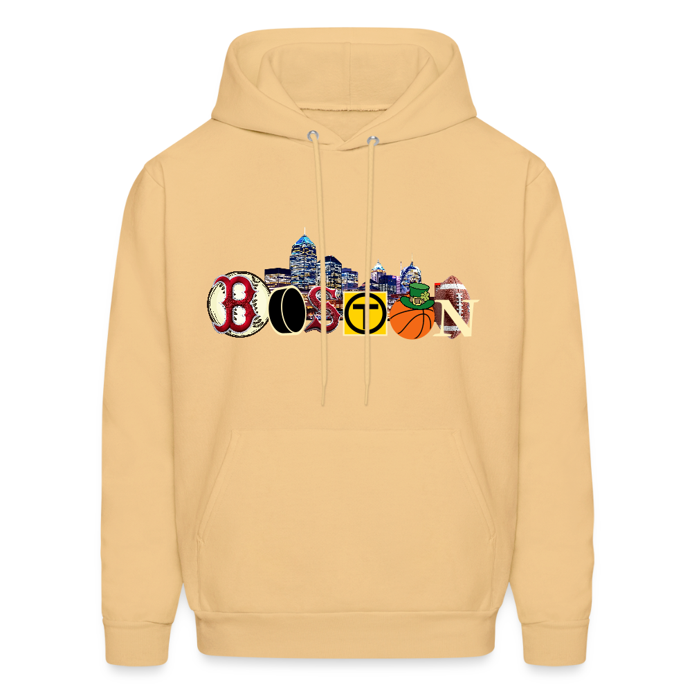 BOSTON SKYLINE Haines Men's Hoodie - light gold