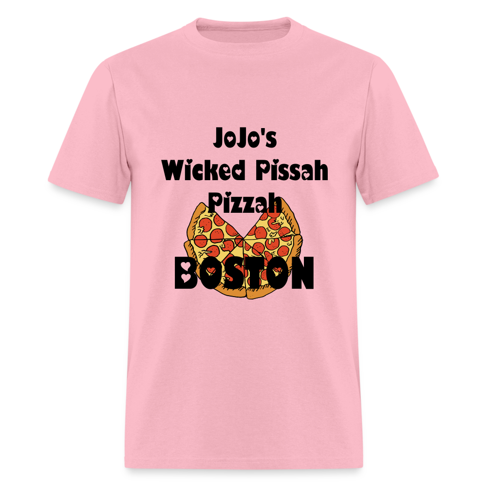 SIE CAPS JoJo's WICKED PASSAH PIZZAH BOSTON Classic T-Shirt - pink
