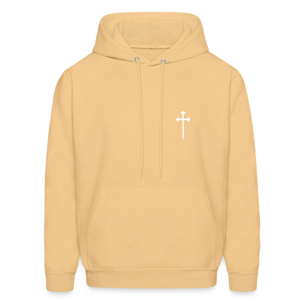 CROSS Men's Hoodie - light gold