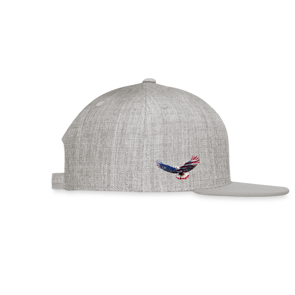 THE BOSTON / EAGLES Authentic Snapback Baseball Cap - heather gray