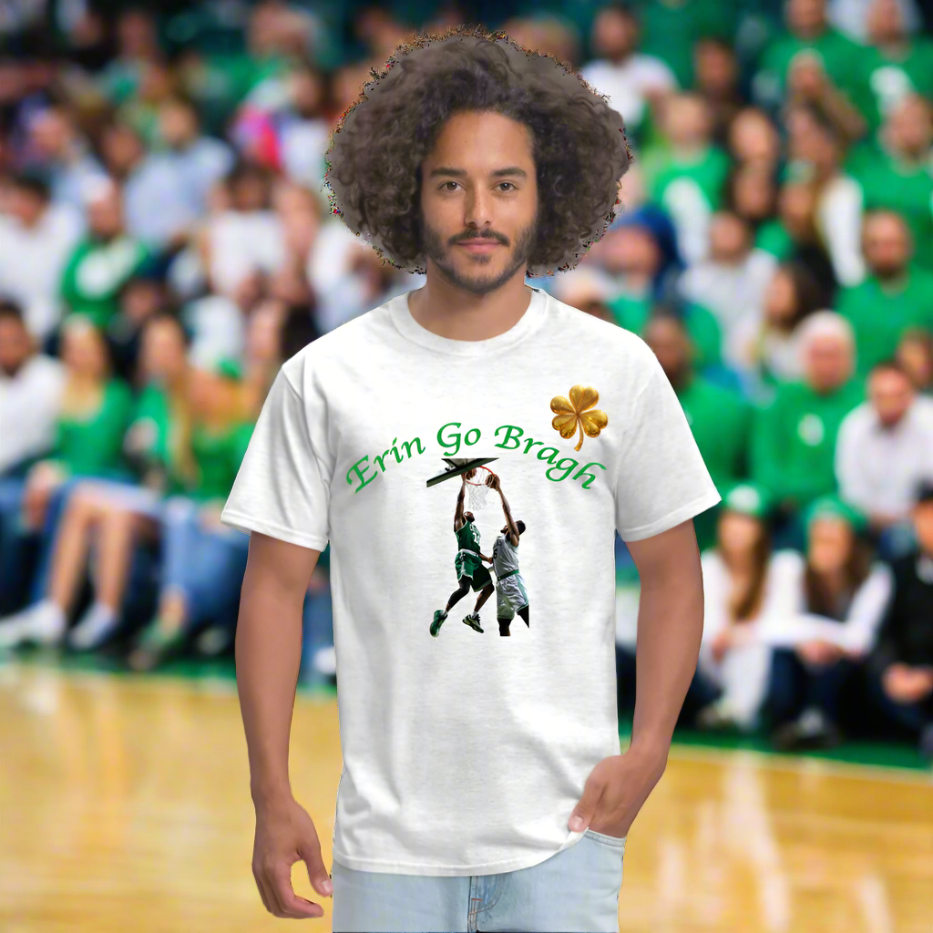 ERIN GO BRAGH BASKETBALL Unisex Classic T-Shirt - light heather gray