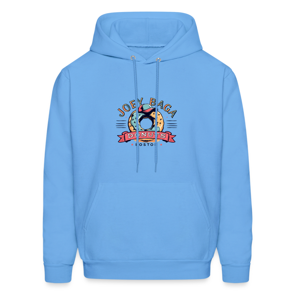 JOEY BAGA DONUTS BOSTON Men's Hoodie - carolina blue