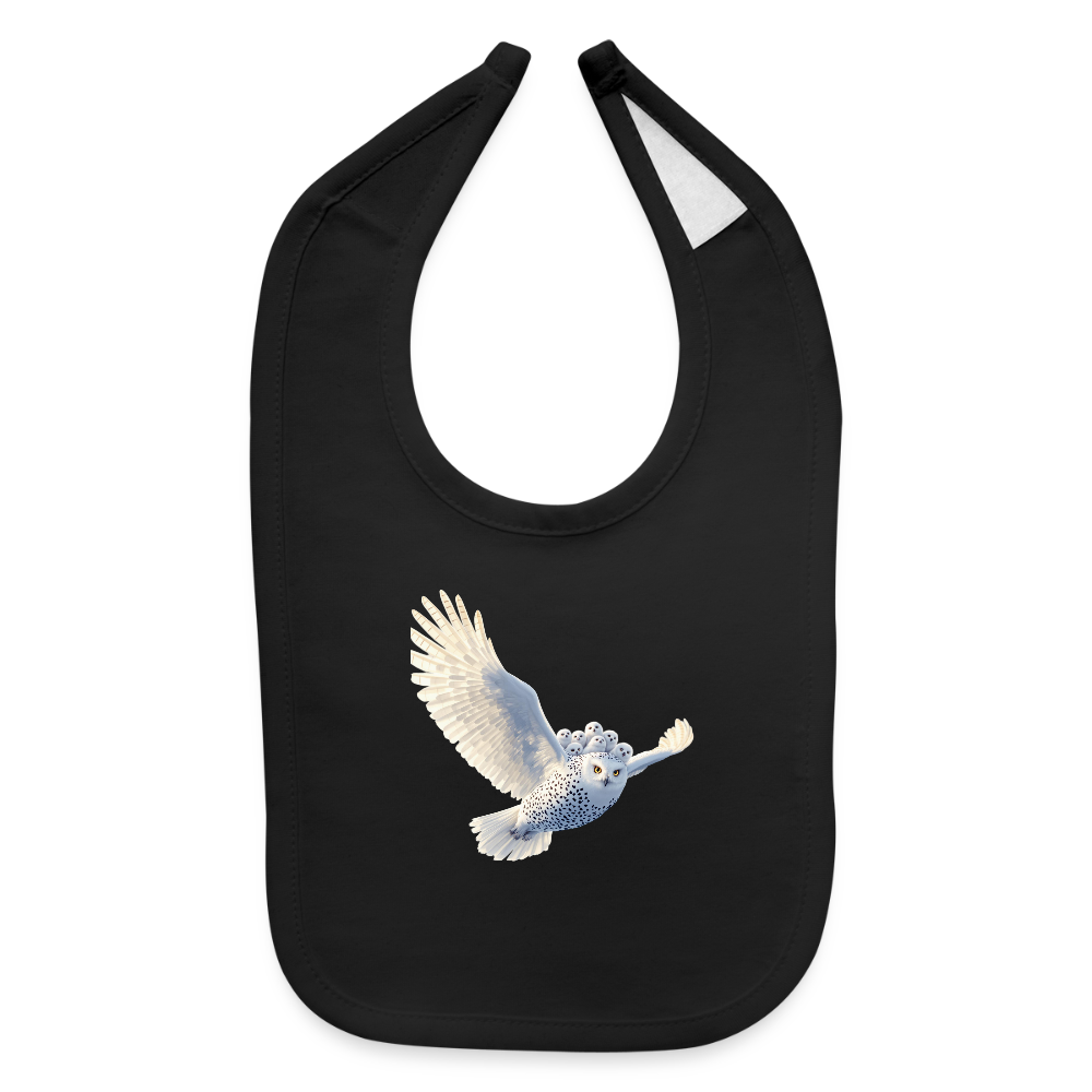 HOOTIE Baby Bib - black